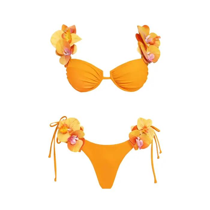 Fleur Bikini Mirco maillot de bain 2026 femmes Sexy maillots de bain femme Bandeau Biquini Push Up m