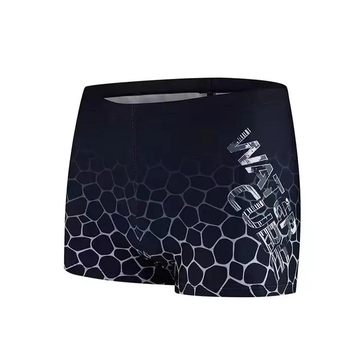 Grande taille hommes maillot de bain adolescent short de bain bord de mer maillots de bain Spa print