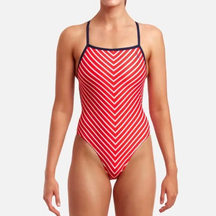 Funkita 2022 femmes maillot de bain Triathlon dos Sexy une pièce costume maillots de bain porter for