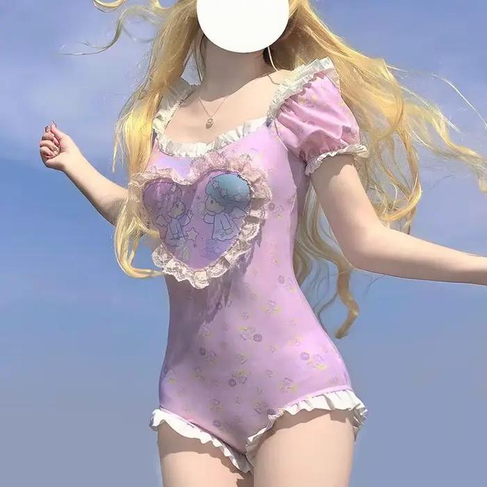 Maillot de bain Sanrios grande taille pour filles