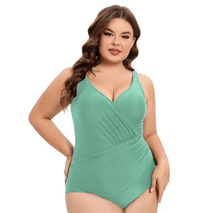 Bikini Imprimé Taille Plus Grande Femme Maillot de Bain Un Pièce Style Modéré Occasions Plage Piscine Vacances