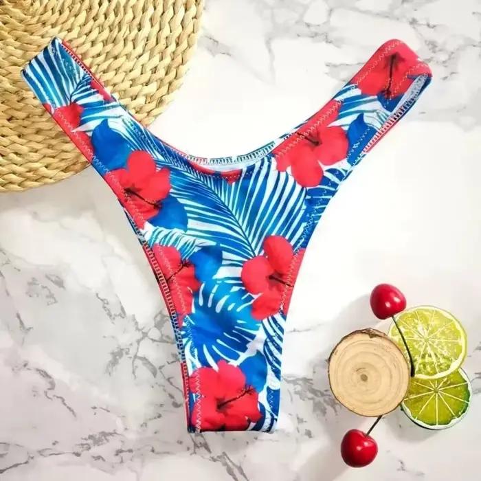 Nouveau maillot de bain brésilien taille haute pour femme