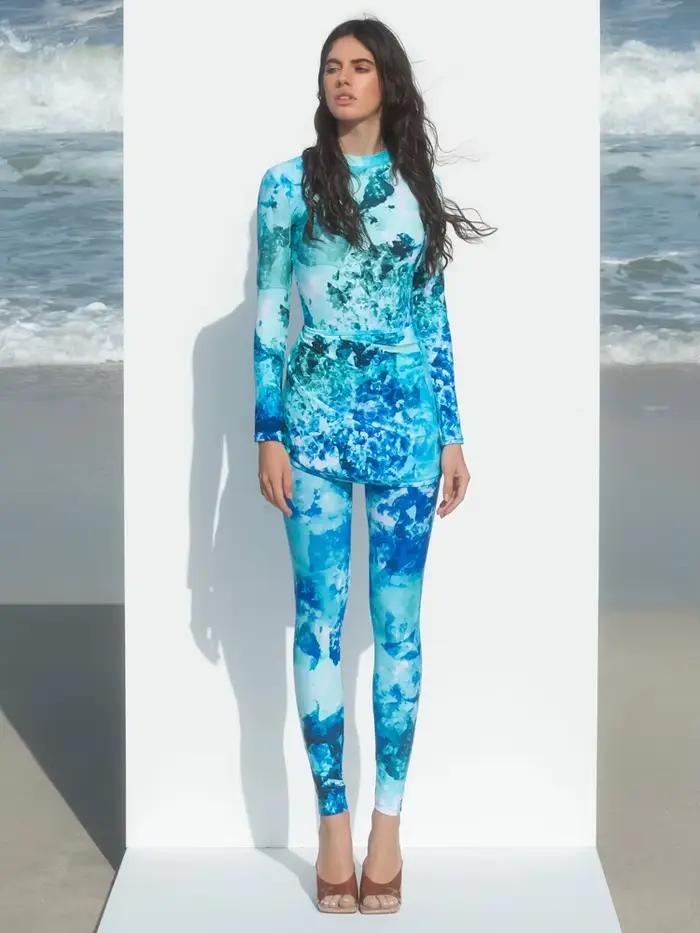 Maillot de Bain Musulman à Manches sulfpour Femme, Burkini Islamique Modeste, dehors, 4 Pièces, 2023