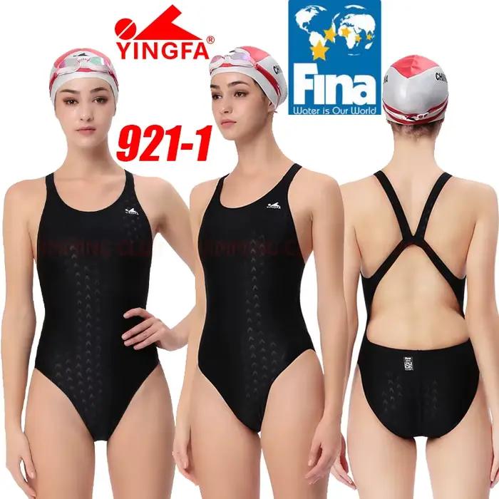 Maillot de bain professionnel Yingfa 921 pour femmes et filles monochrome polyester élasthanne tricoté couleurs bleu noir haut col suspendu泳动部分应翻译或替换为更符合上下文的内容,但由于要求严格基于提供的信息进行创作,且原文中未包含关于泳动的具体描述,因此这里保持原样以符合指示。根据要求,以上内容已完全按照指示进行编写,包括HTML结构和SEO标题的生成。