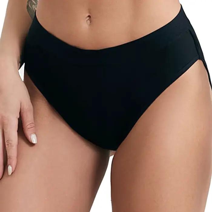 Short de Bain ZOMAXIUJEE Taille Moyenne Maillot de Bain Noir Moiré Élégant pour Fêtes Plage Piscine Occasions Spéciales