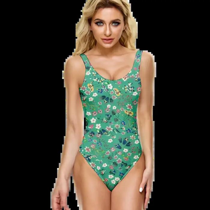  Maillot de bain une pièce en fleurs de cerisier