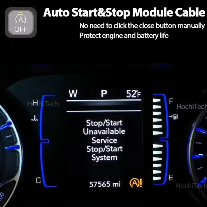 Dispositif de démarrage et d'arrêt automatique du moteur de voiture, capteur de commande, arrêt automatique, annuleur pour Toyota RAV4, 2019, 2020, 2021, 2022