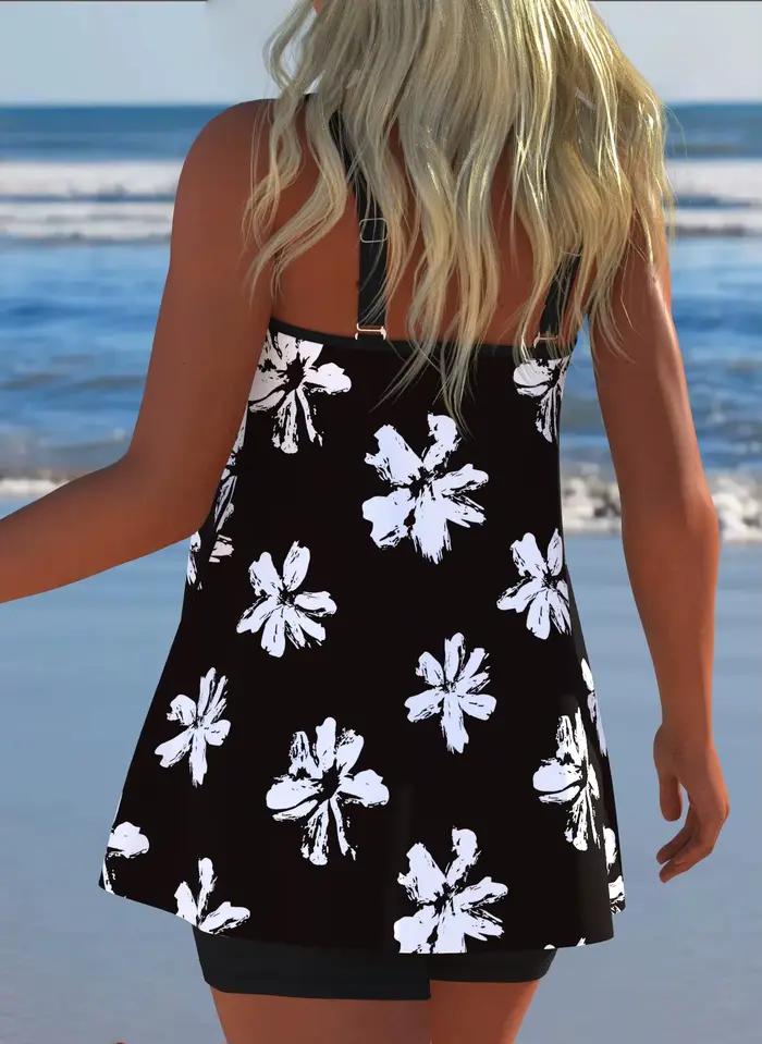 Bikini ensemble deux pièces élégant pour femmes, tenue de plage, style européen et américain, pour les festivals d'été et les voyages de vacances