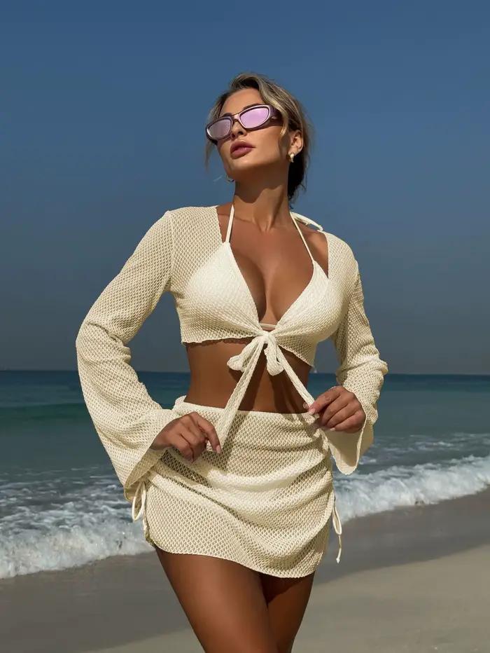 Ensemble bikini 4 pièces pour les vacances d'été 2026