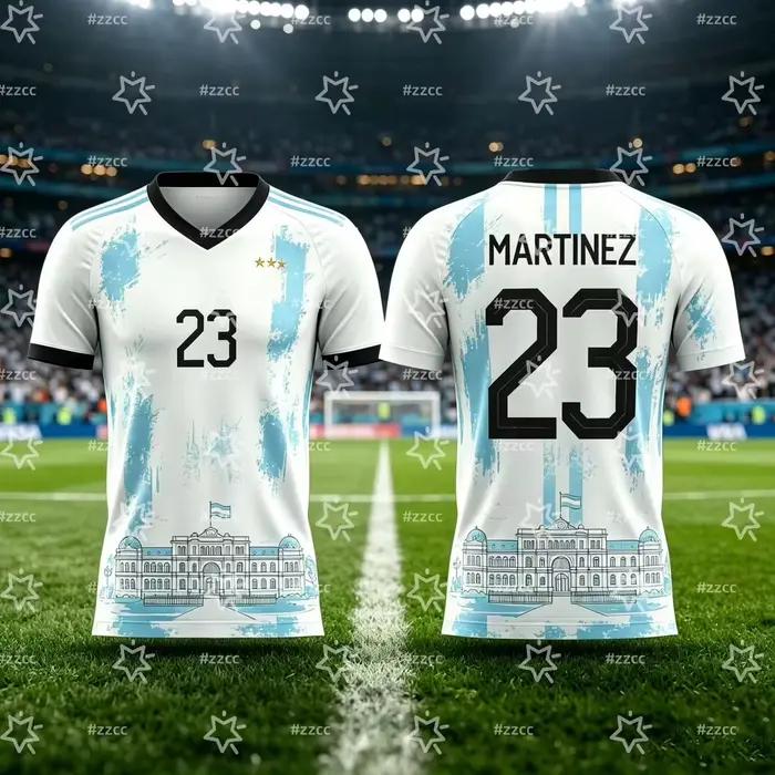 Maillot de football commémoratif Messi Argentine 2026, T-shirt de sport d'été pour homme, Vêtements pour enfants, Tee-shirt Y2K, Maillot de cyclisme pour femme 
