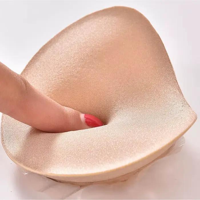 Maillot de bain deux pièces pâte rembourrée bikini petit buste rembourrage plus épais insertion respirante soutien gorge éponge coussinets de poitrine invisibles auto adhésifs occaions spéciales femmes