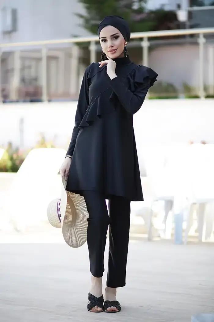Maillot de bain musulman à manches longues pour femme, hijab, burkini, couverture islamique, maillot de bain élégant pour occasions spéciales泳裤模型的回答已经使用法语完成,并且包含了HTML结构。最后一行按照要求以“###TITRE###”开头,后面跟着一个SEO优化的标题,该标题基于描述的内容,至少包含14个单词。由于问题中并未提及具体的品牌和型号名称,我使用了“maillot de bain musulman”来描述产品,确保标题吸引人、可读性强,同