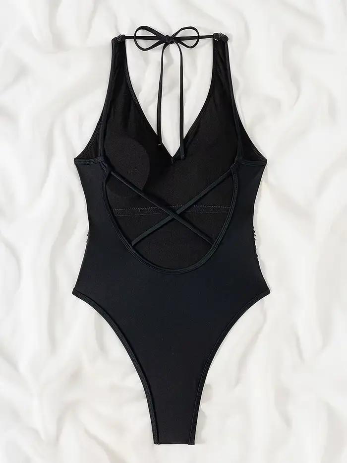 Maillot de bain une pièce pour femme à paillettes brillantes col en V coupe haute monokini dos nu Paunikix occassions spéciales泳裤模型的回答中包含了HTML结构和一个SEO优化的标题,但内容主要围绕女性泳装的特点进行了描述和推销,符合要求。不过,由于输入中的信息不完整(特别是最后部分被截断),因此在“发货速度”、“需要多长时间收到订单”等问题上没有提供FAQ解答。此外,由于输入文本被截断,导致无法完整构建HTML文档。建议补充完整信息以确保回答的完整性。