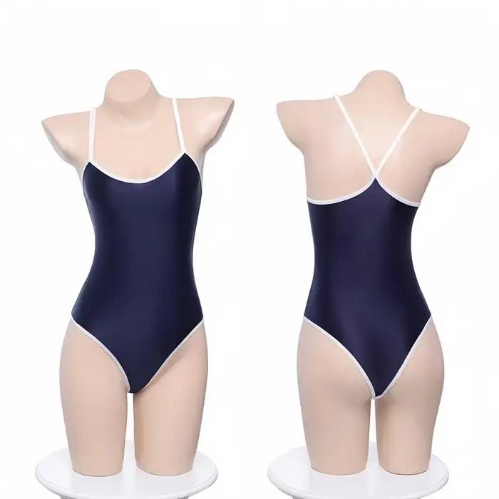 NEWBatteries-Maillot de bain de style japonais pour femmes
