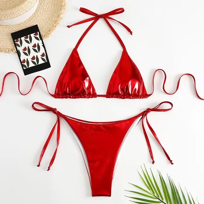 Sexy Brozing or Bikinis ensembles femmes Push Up Micro Bikini maillot de bain 2025 brésilien plage