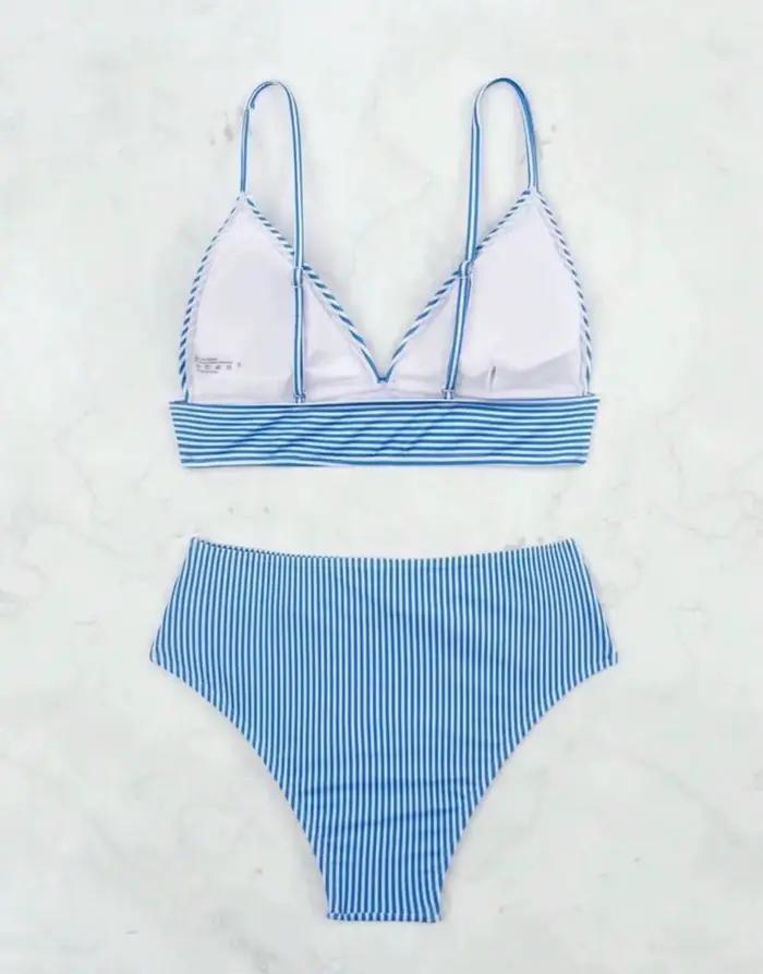 Bikinis triangle 2026, maillot de bain à bretelles taille haute