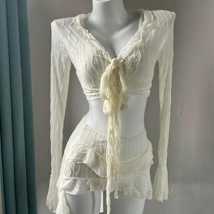 Maillot de bain femme, bikini amincissant et couvrant le ventre