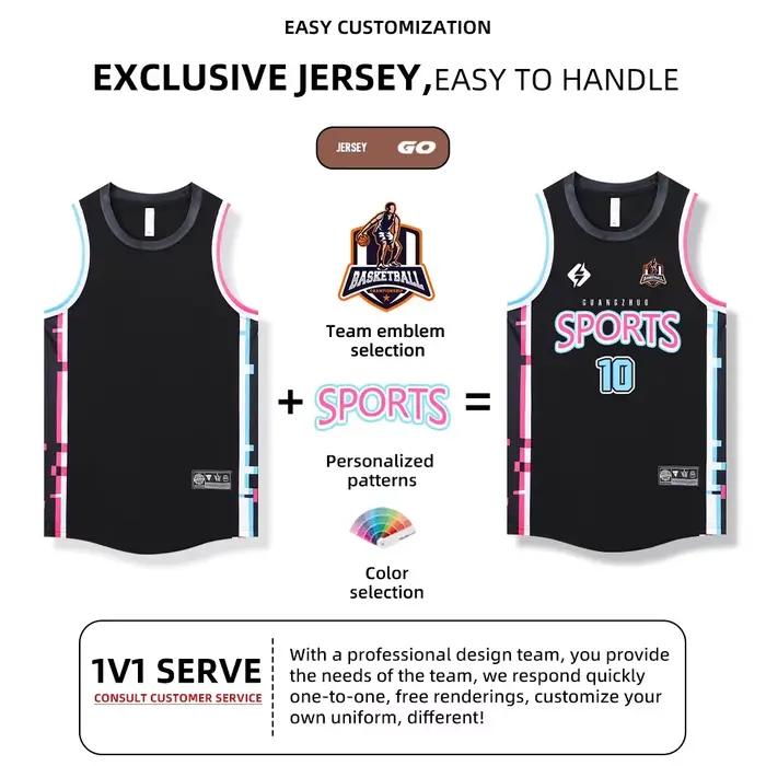 Maillot de basket-ball pour adulte, personnalisable, à séchage rapide, uniforme d'entraînement, vêtements de sport, survêtement, tenue d'équipe pour hommes