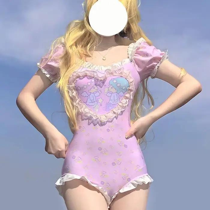 Maillot de bain Sanrios grande taille pour filles