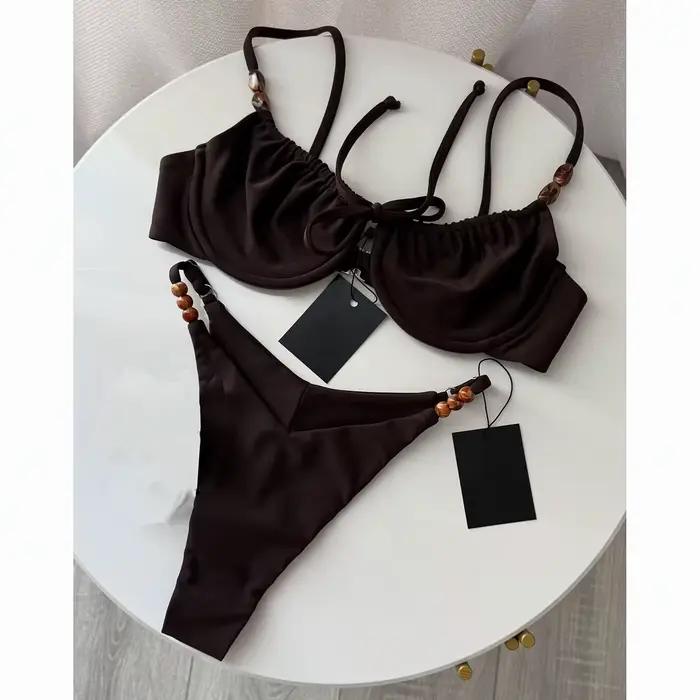 Nouveau Maillot de Bain Sexy 2026 avec Armatures et Rembourrage