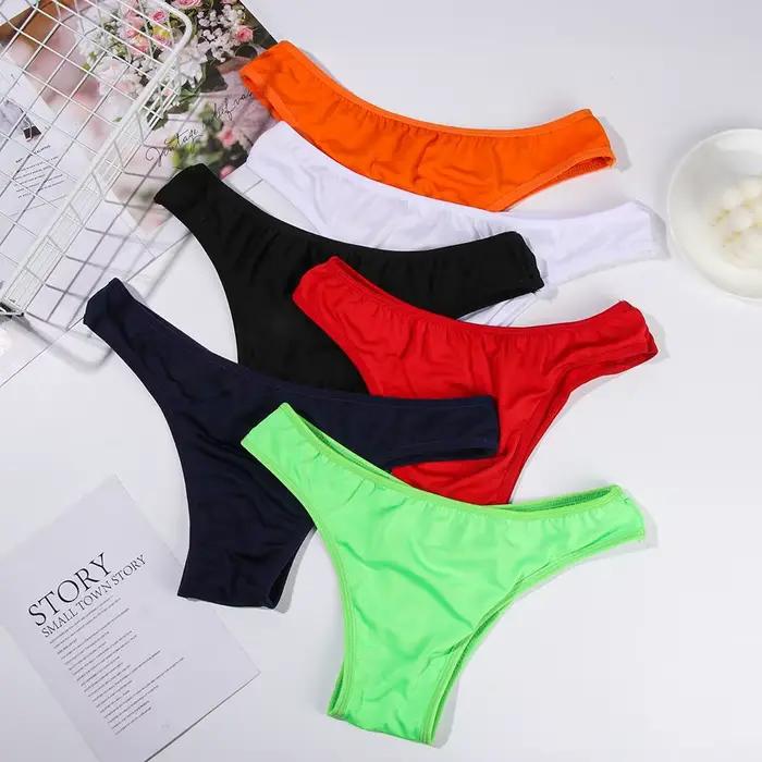 Maillot de bain en forme de T pour femmes et filles