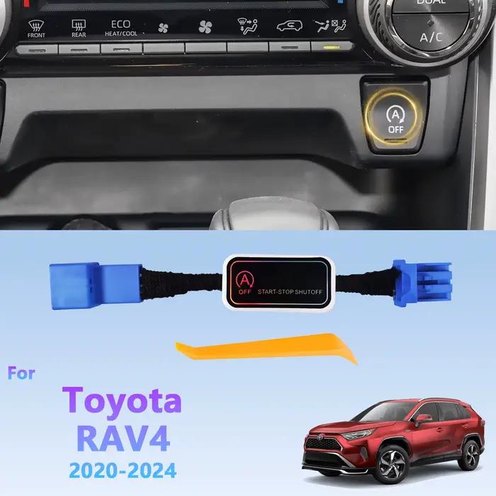 Démarreur d'arrêt de démarrage automatique pour Toyota RAV4 2020 – 2024, système de démarrage et de moteur, dispositif d'arrêt, capteur de commande, prise d'arrêt