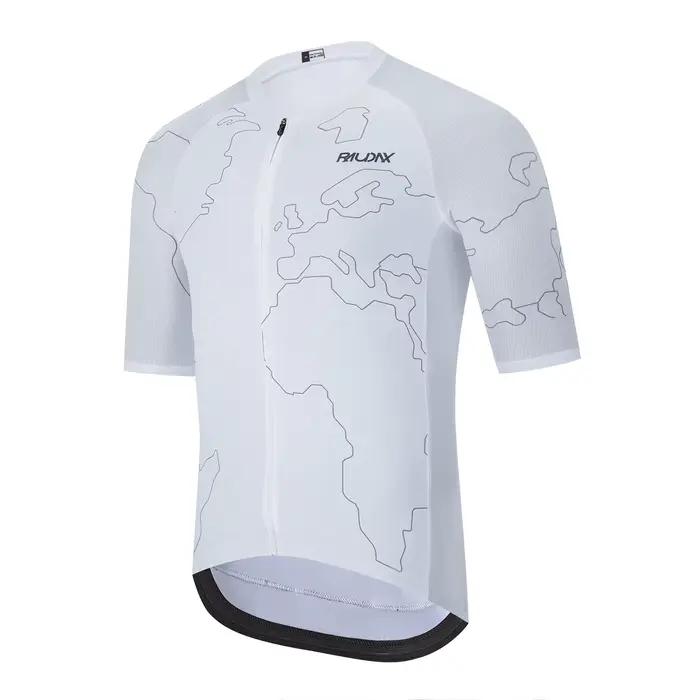 Raudax – Maillot de cyclisme à manches courtes pour hommes, protection UV, vêtements de course, vêtements de vélo, Ropa Ciclismo
