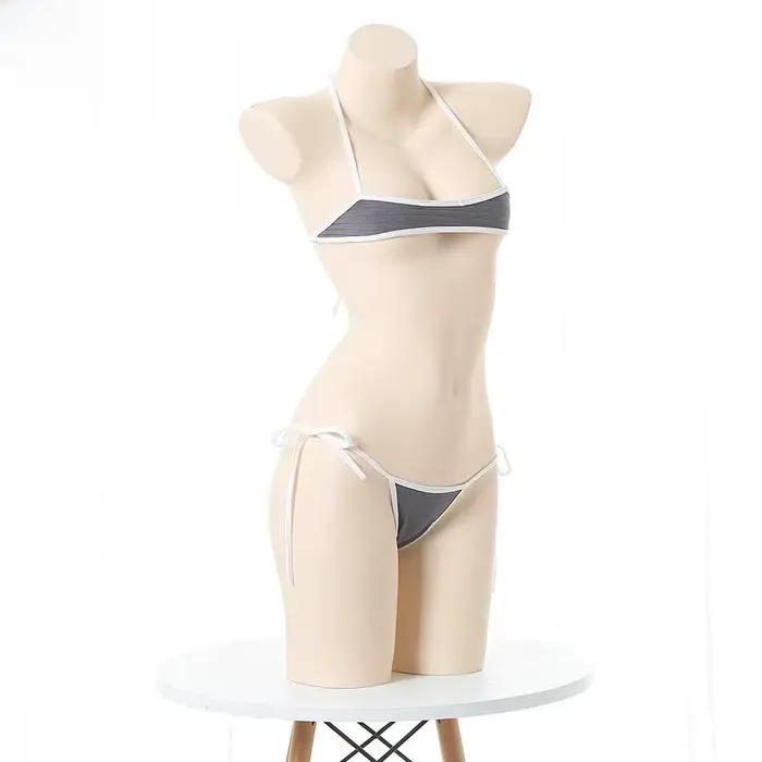 Maillot de bain bikini sexy noué trois points style fille Mer Morte collection Moonlight Private Conversation pour femmes adultes occasions spéciales