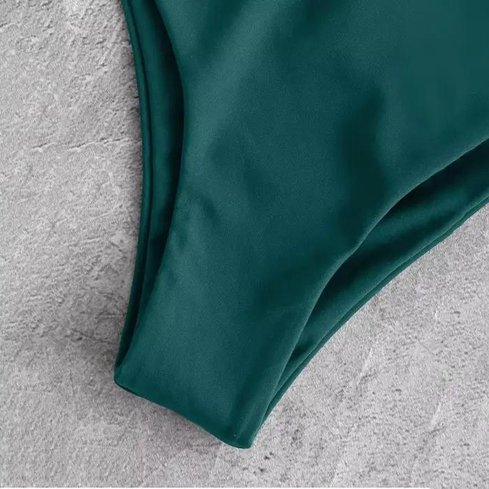Maillot de bain deux pièces imprimé avocat sexy pour femme, ensemble bikini sans bretelles, style jeune bohème, pour plage, piscine et vacances