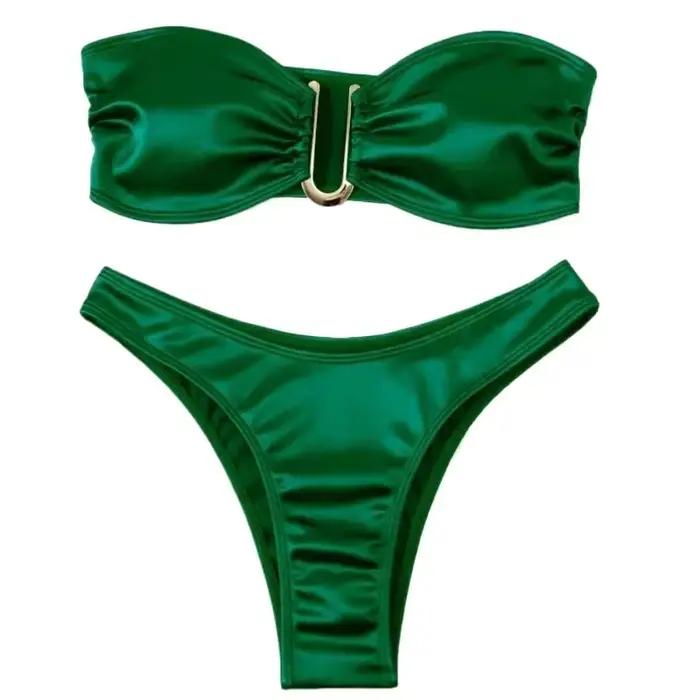 Taille haute Maillot De Bain femmes Push Up maillots
