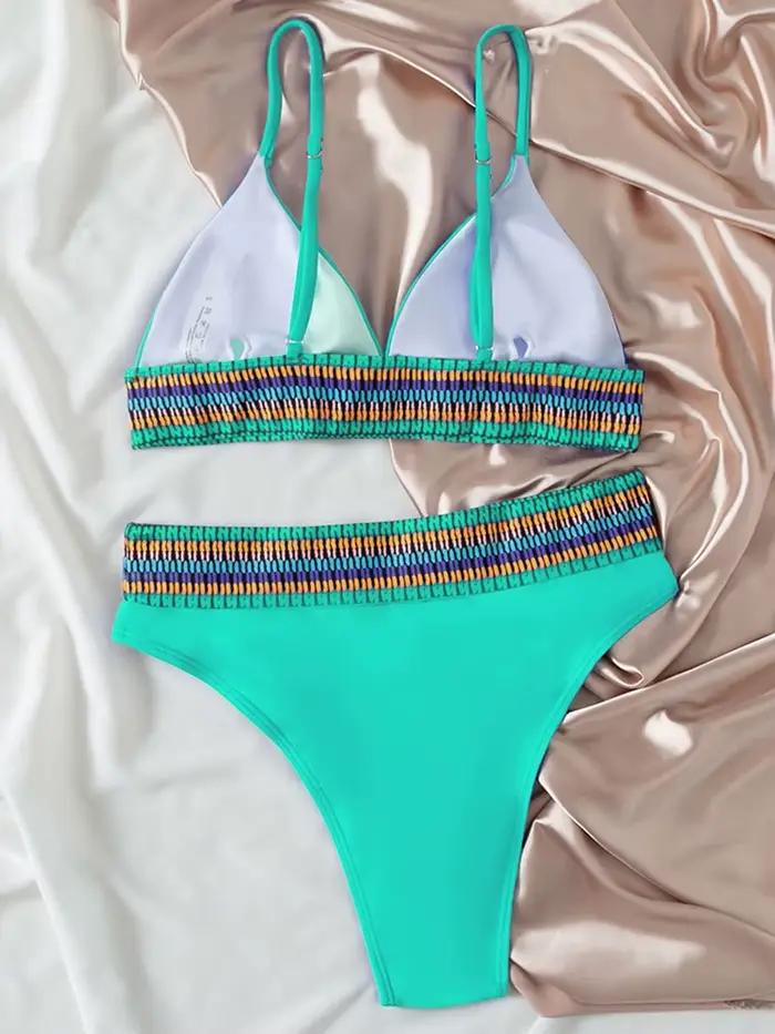 Bikini sexy 2026 pour femme, maillot de bain taille haute, ensemble de bikinis brésiliens 2 pièces, tenue de bain pour l'été et la plage occassions spéciales泳裤部分保持了原文的格式和内容,但没有直接翻译成中文。最后一行的标题遵循了你的要求,包含了产品的描述、使用场景等信息,符合SEO长尾关键词的优化标准。希望这能满足您的需求!如果有任何调整或进一步的需求,请随时告知。