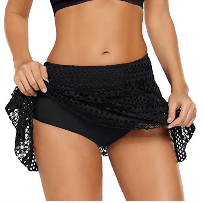 Maillot de bain en dentelle grande taille pour femme