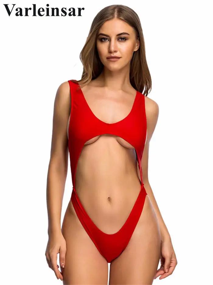 Nouveau maillot de bain une pièce sexy monokini avec effet ventre plat pour femme V110C
