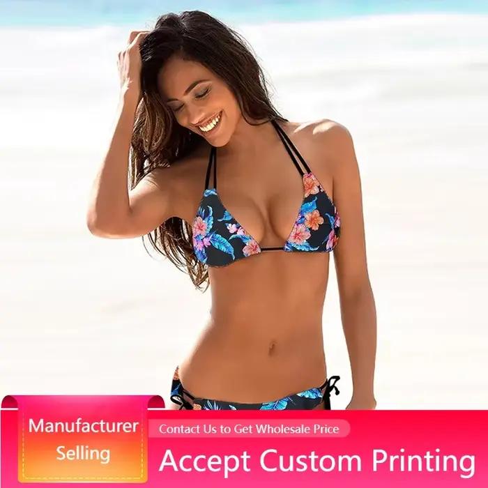 2022 nouveaux maillots de bain femme Sexy Push Up Bikini ensemble maillot