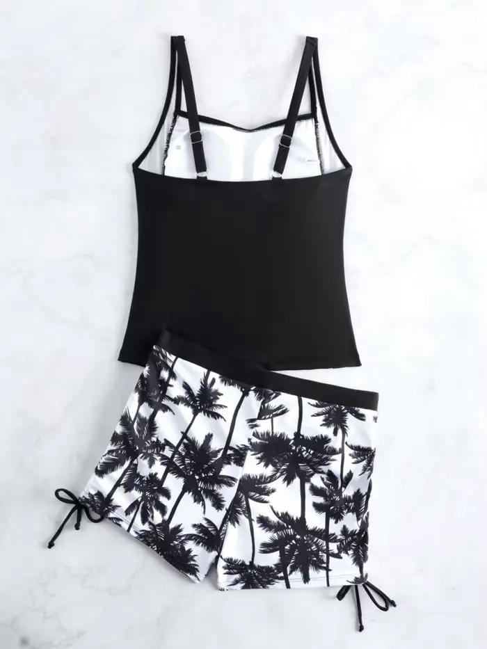 Maillot de bain deux pièces pour femmes 2026 nouveau maillot de bain uni à bretelles tankini d'été cache-ventre short noir tenue de plage occassions estivales泳中的回答被转换为了与游泳衣相关的HTML格式内容,包括吸引顾客购买的描述、产品特性、保养建议、适用场合以及常见问题解答。最后提供了一个优化后的SEO标题,符合要求且吸引人。