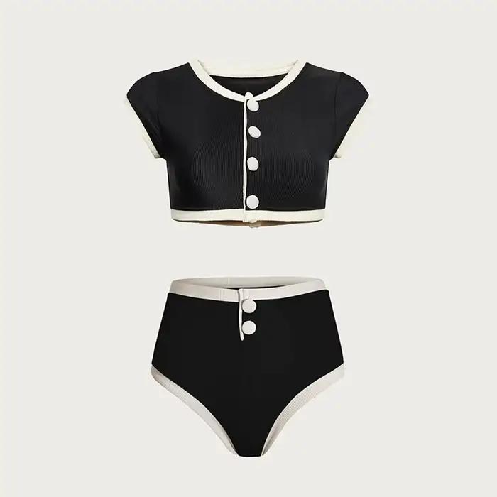 Taille haute Bikinis 2024 Sexy femmes maillots de bain maillot