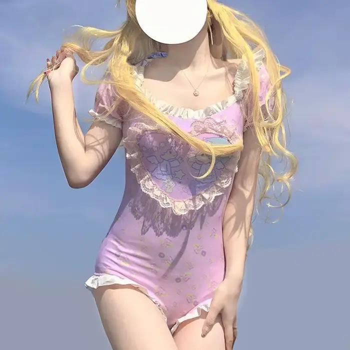 Maillot de bain Sanrios grande taille pour filles