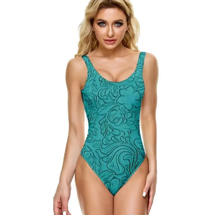  Maillot de bain une pièce en fleurs de cerisier