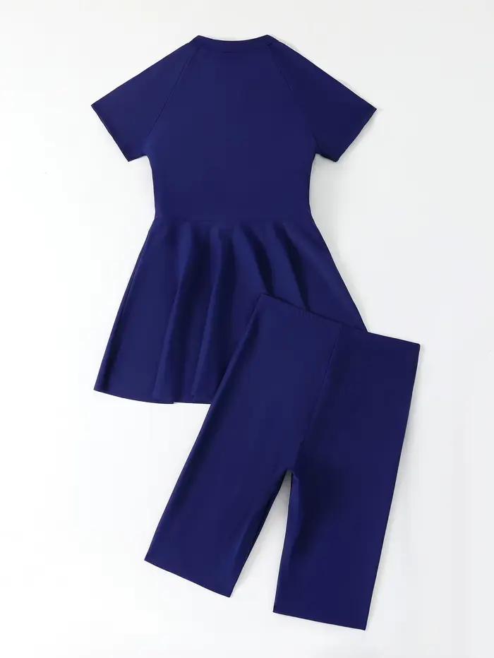 Maillot de bain deux pièces pour femmes solides polyester élasthanne fermeture éclair nage plage occassions spéciales été détente vacances famille cadeau