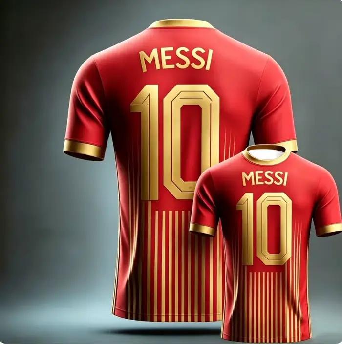 2026 Messi N°. 10 Maillots de football édition commémorative - T-shirt de sport pour homme Argentine - Entraînement de football