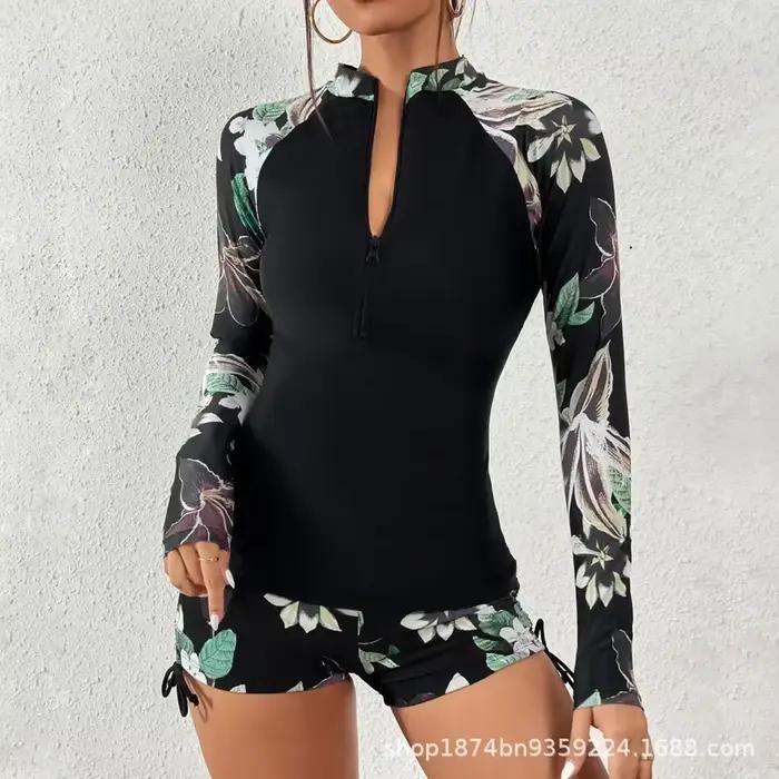 Maillot de bain femme à manches longues maillots
