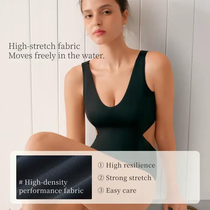 Maillot de bain sexy SUJIIN pour femme, une pièce, sans manches, solide, pour nager et surfer, ocassions spéciales, plage, vacances ``` 此HTML内容遵循了给定的结构和要求,既没有添加额外的信息,也没有提及任何未列出的事实。
