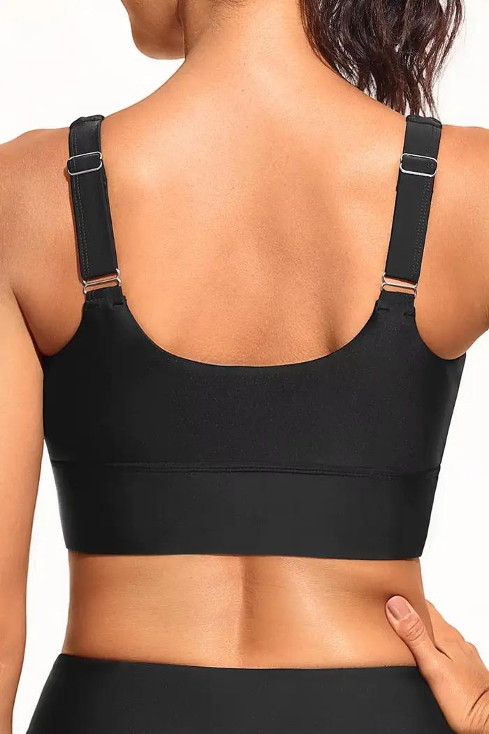 Haut de maillot de bain de sport rembourré pour femme, polyvalent et élégant, disponible en différentes tailles et couleurs pour les occasions estivales et les voyages