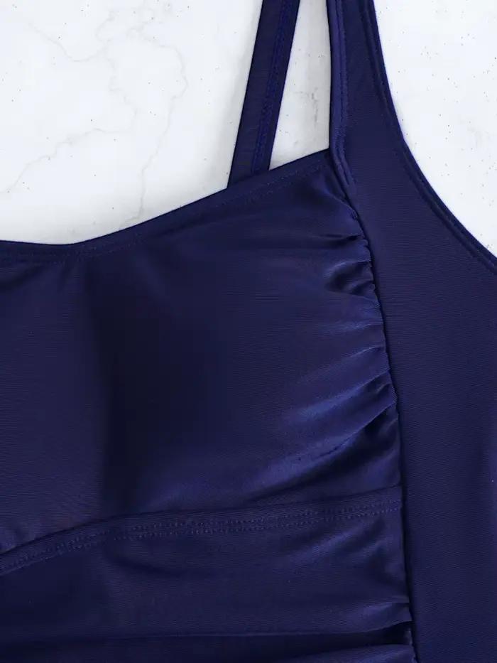 Maillot de bain deux pièces pour femmes 2026 nouveau maillot de bain uni à bretelles tankini d'été cache-ventre short noir tenue de plage occassions estivales泳中的回答被转换为了与游泳衣相关的HTML格式内容,包括吸引顾客购买的描述、产品特性、保养建议、适用场合以及常见问题解答。最后提供了一个优化后的SEO标题,符合要求且吸引人。
