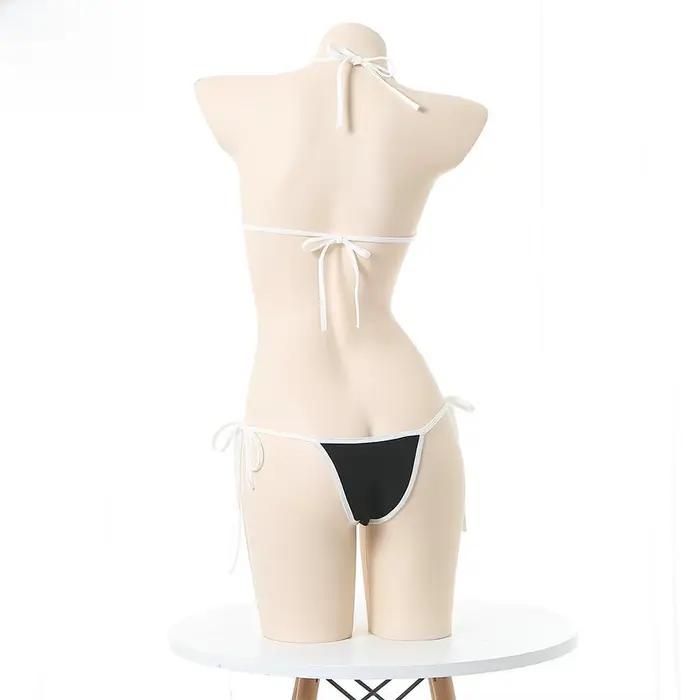 Maillot de bain bikini sexy noué trois points style fille Mer Morte collection Moonlight Private Conversation pour femmes adultes occasions spéciales