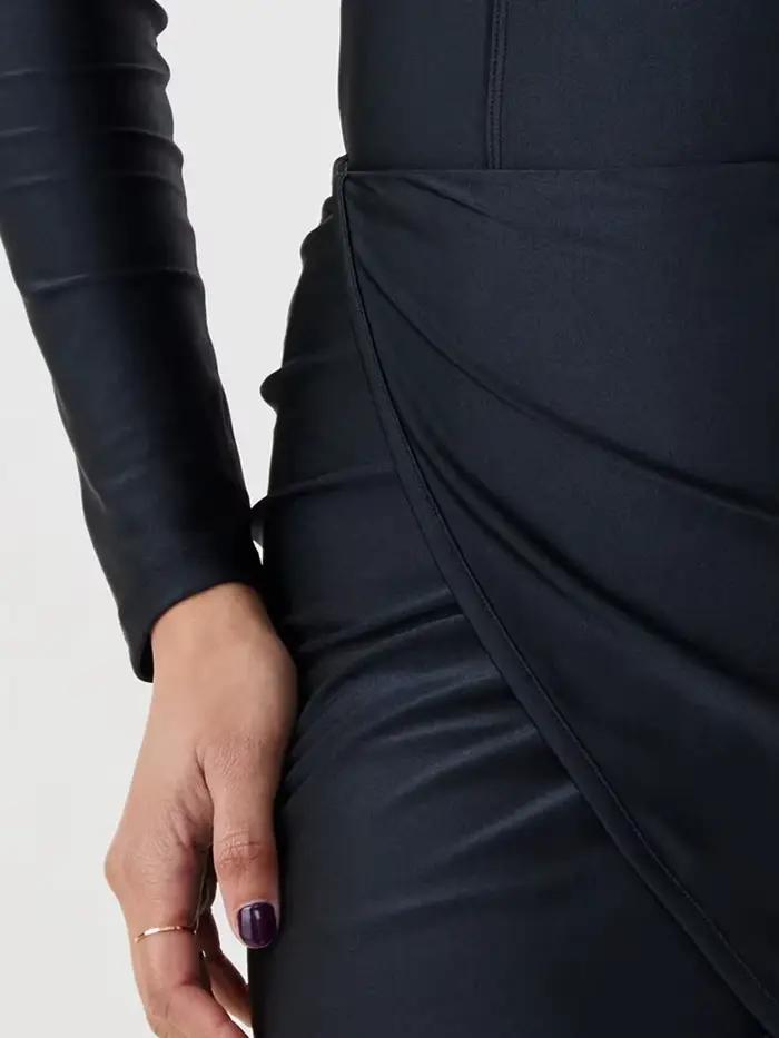 Burkini islamique à manches longues pour femmes, maillot de bain musulman, hijab, pantalon, haut léopard, modeste, ensemble de 3 pièces