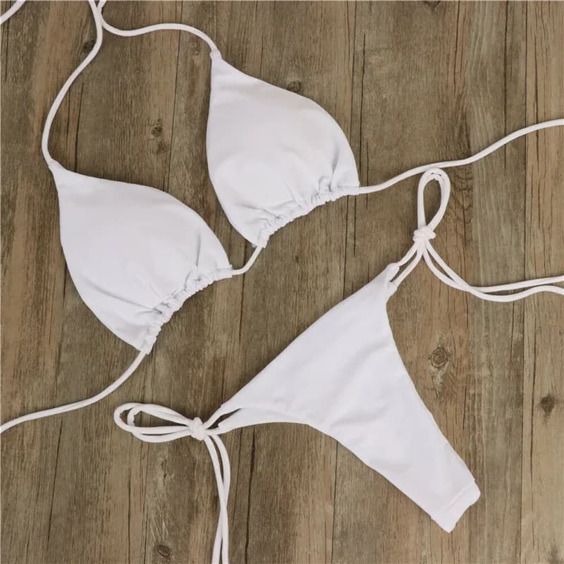 Sexy femmes Bikini 2025 nouveau soutien-gorge Push-Up Bikini ensemble maillot de bain pour femmes so