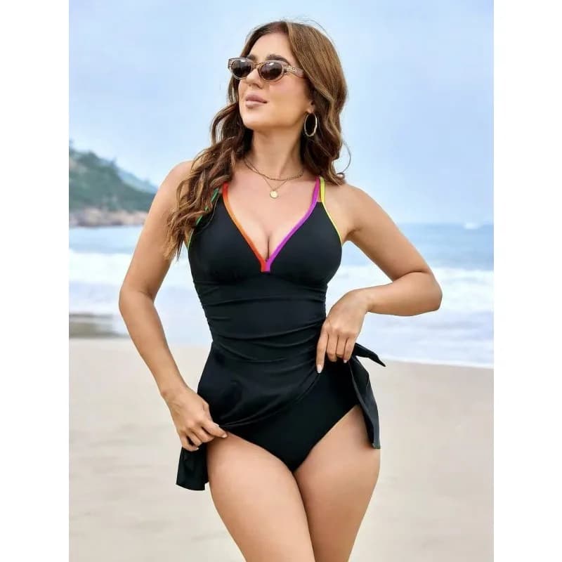 Maillot de bain une pièce femme 2026, effet ventre plat, froncé, amincissant, push-up