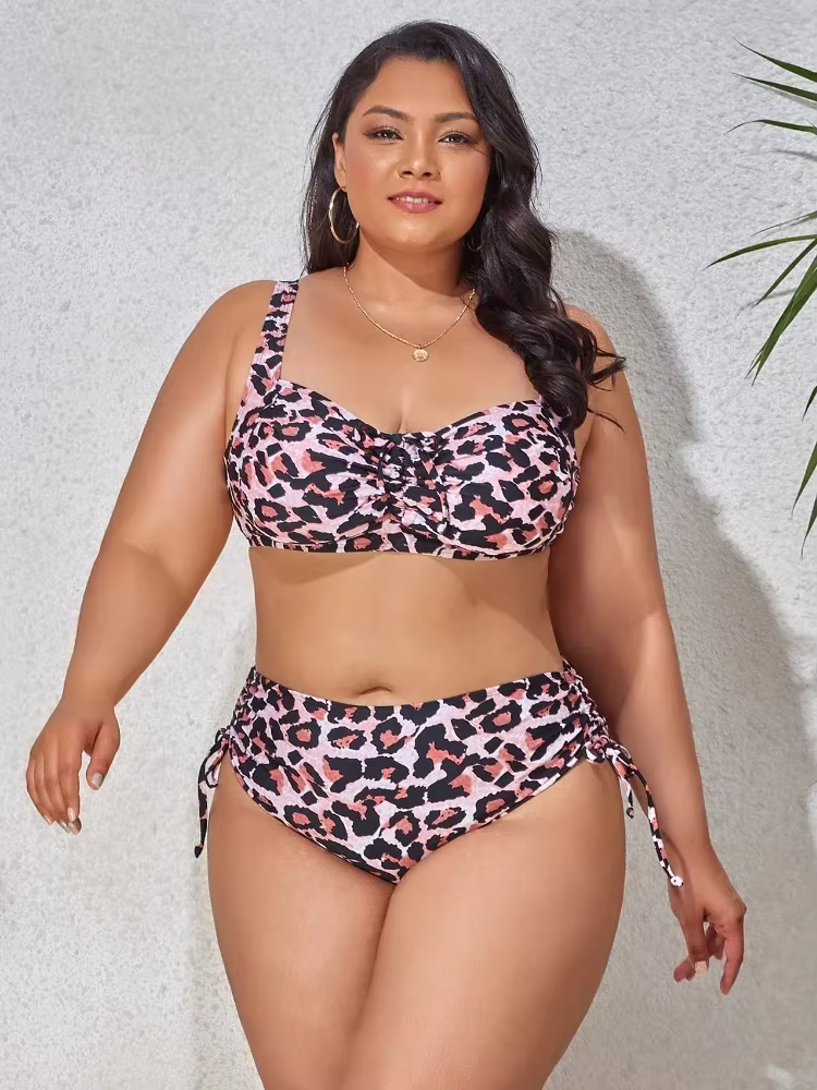 Maillot de bain sexy taille haute pour femme, grande taille, collection 2026, tenue de plage, ensemb