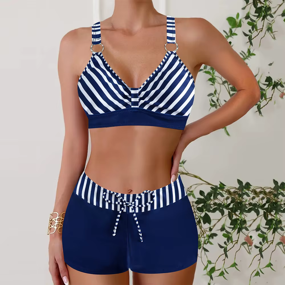 Femmes maillot de bain grande taille maillots de bain deux pièces Bikini ensemble 2025 femme séparé 
